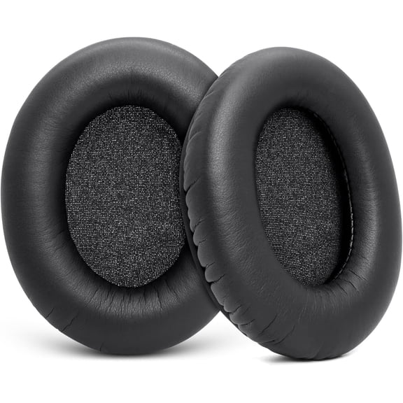 JJEAN-GVOEARS Premium Replacement Ear Pads for HyperX Cloud 1/2/3/Pro/Core/Alpha/Alpha S/Alpha Pro/Flight/Flight S/Stinger, CloudX Stinger Headset & More, Softer Protein Leather, High-Density Foam -