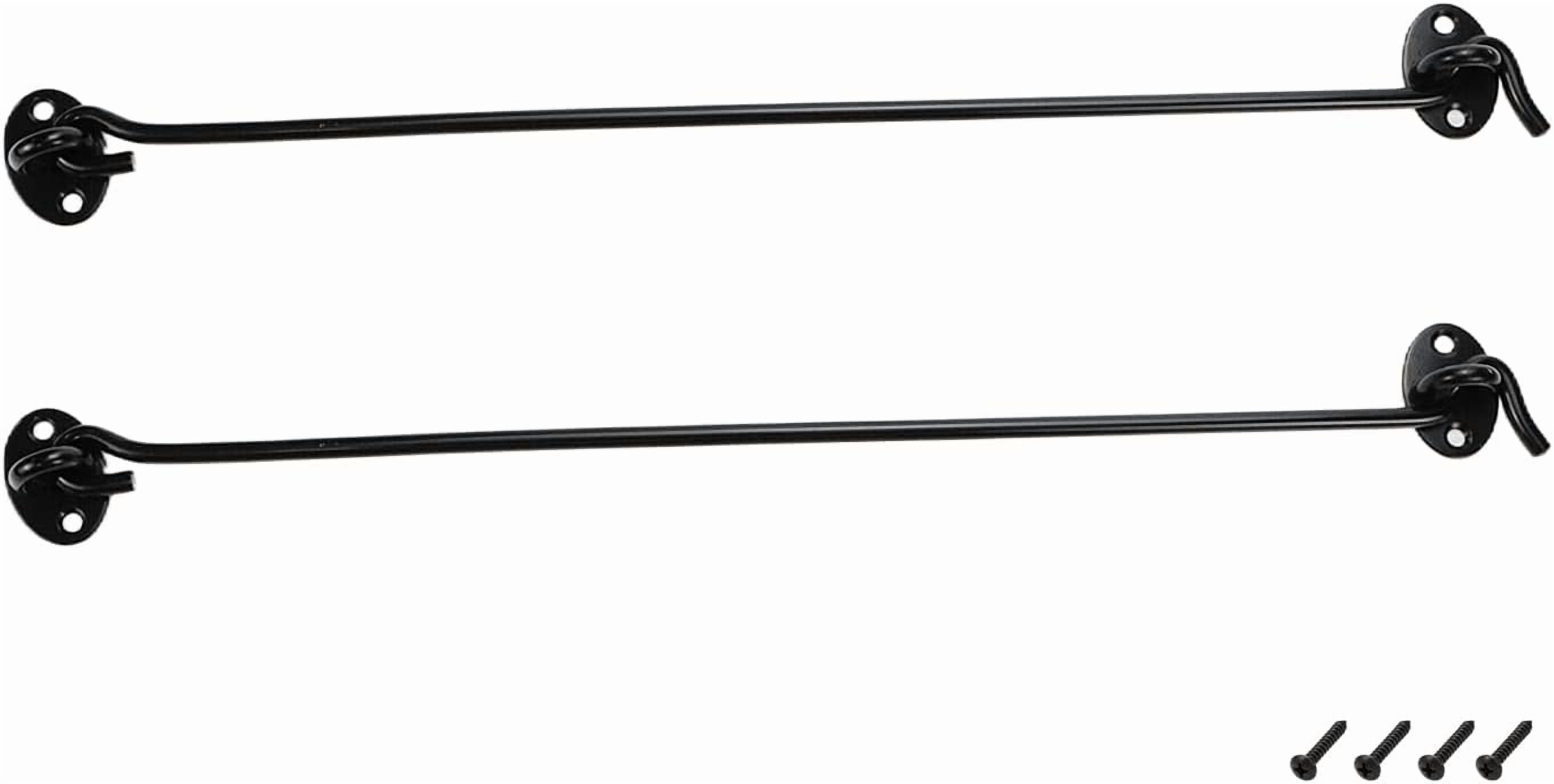 JJEAN-Gate Latch Barn Door Lock 16-inch Sliding Door Lock Eye Hook ...