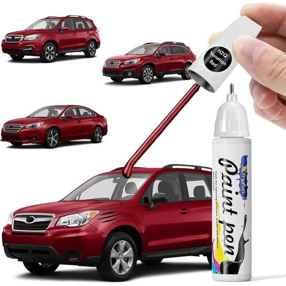 JJEAN-H2Q Venetian Red Touch Up Paint Compatible with Subaru, DIY Car Paint Scratch Repair, Automotive Paints, Quick & Easy Fix Scratch Repair for Outback/Forester/Impreza/Legacy/Tribeca/WRX/XV