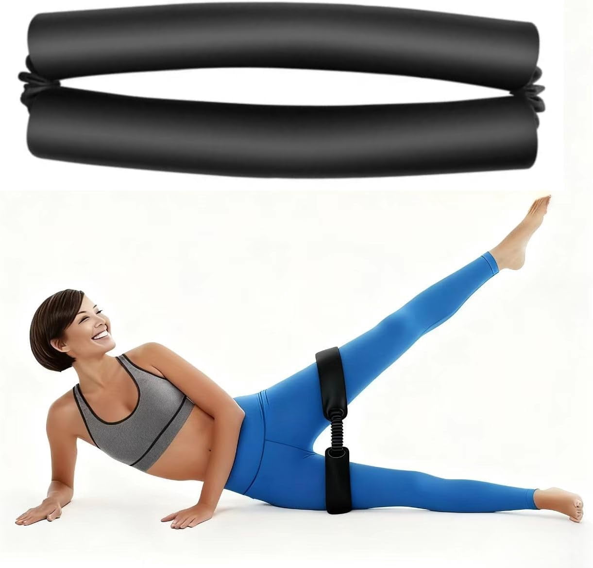 JJEAN-Hip & Core System, Resistance Loop to Stretch, Core Fitness Glute Workout Bands,Working for Home Gym Outdoor,Gift for Fitness Enthusiasts