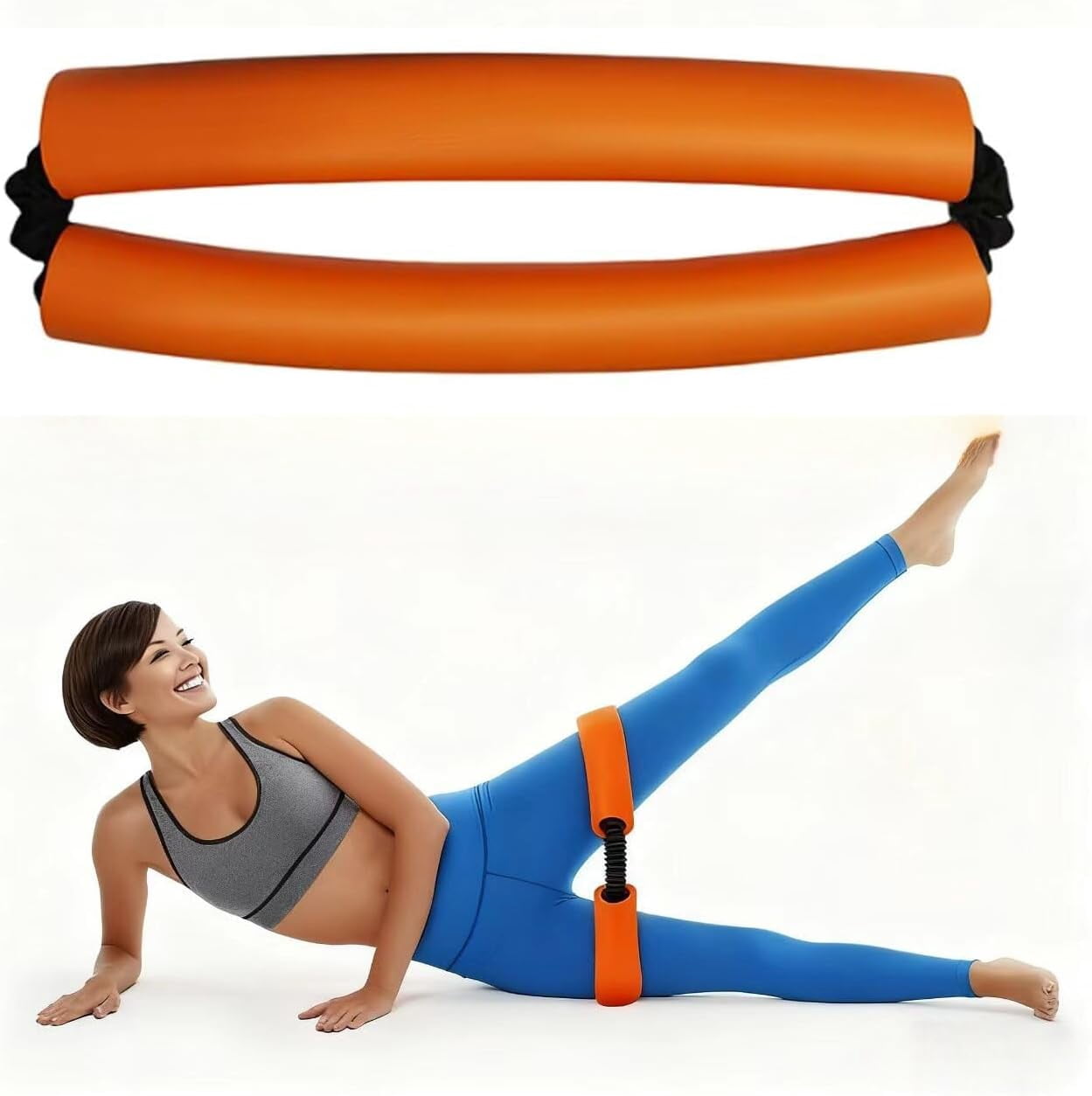 JJEAN-Hip & Core System, Resistance Loop to Stretch, Core Fitness Glute Workout Bands,Working for Home Gym Outdoor,Gift for Fitness Enthusiasts