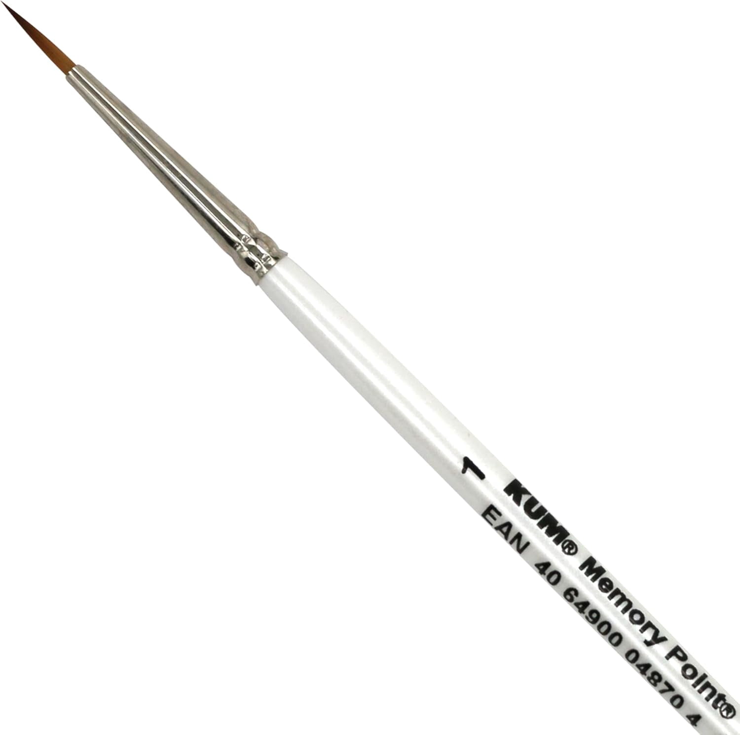 JJEAN-Kum 511.35.11 No.1 Memory Point Handmade Brush with Round Pointed Tip