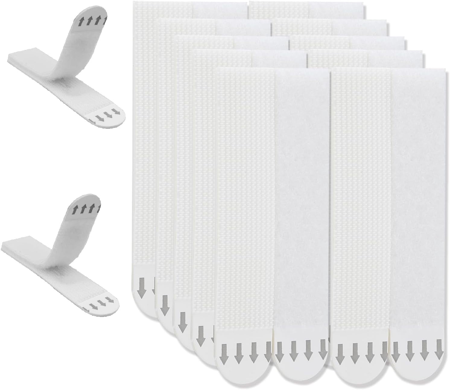 JJEAN-Large Picture Hanging Strips Heavy Duty, 32-Pairs(64 Strips) Sticky Picture Hangers for Walls No Damage Wall Picture Hangers Without Nails Refill Adhesive Poster Strips
