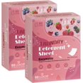 thumbnail image 1 of JJEAN-Laundry Detergent Sheets Berry Scent 160 Loads Eco Friendly Laundry Soap Washer Sheet Liquidless Laundry Detergent Sheet for Travel No Plastic Hypoallergenic Pack of 2, 1 of 4