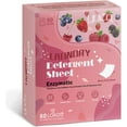 thumbnail image 1 of JJEAN-Laundry Detergent Sheets Berry Scent 80 Loads Eco Laundry Soap Washer Sheet, Liquidless Washing Detergent Sheets for Laundry for Travel, Plastic Free, Hypoallergenic, 1 of 4