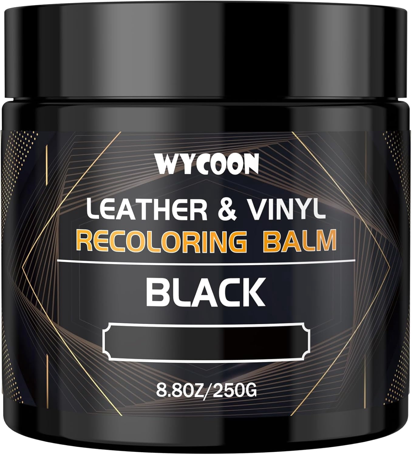 JJEAN-Leather Recoloring Balm & Color Restorer | Black Leather Dye, Paint & Repair Kit for Furniture, Couches, Car Seats, Shoes| Restore Faded & Scratched Surfaces