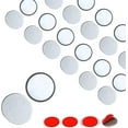 thumbnail image 1 of JJEAN-Magnetic Door Catch Ultra Thin Cabinet Magnets Stainless Steel Drawer Magnet Catch for Sliding Door Closure Kitchen Cabinet Cupboard Closet Closer (12Pack), 1 of 3