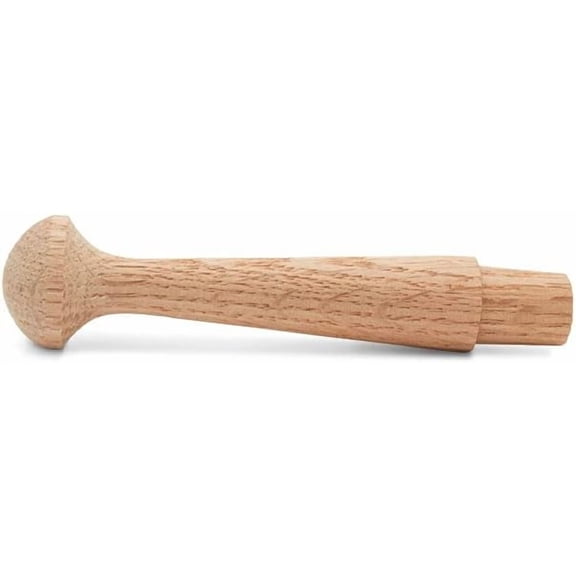 JJEAN-Oak Wooden Shaker Pegs 3-5/8-inch, Pack of 12 Wooden Wall Hooks, Wood Hooks for Hanging Shaker Peg Rail and DIY Coat/Hat/Towel Hook, by
