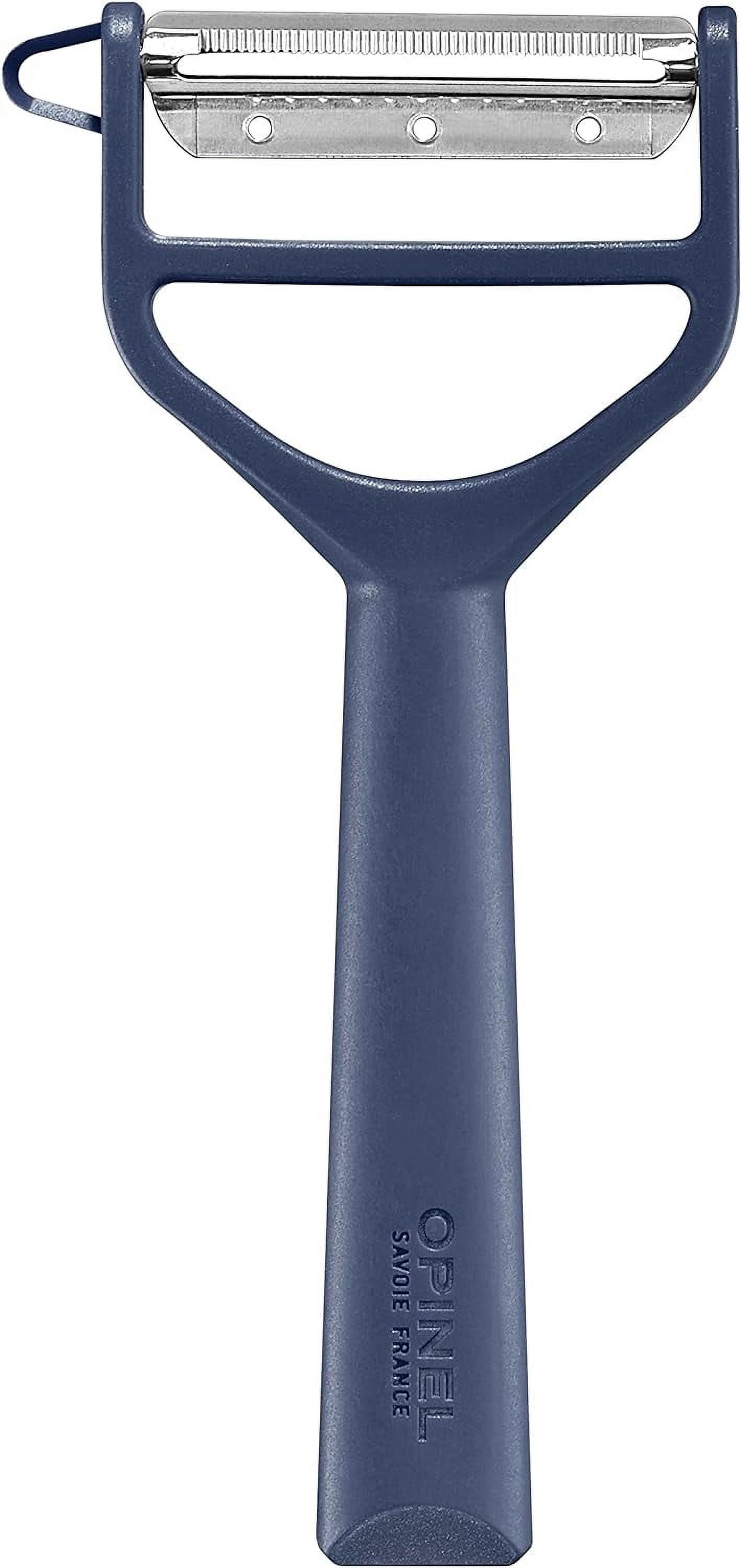JJEAN-Opinel Les Essentials+ No. 315 Peeler, Corrosion Resistant + Dishwasher Safe, Made in France (Blue)