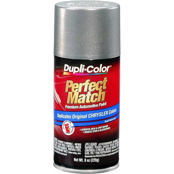 JJEAN-Perfect Match Premium Automotive Paint, Bright Platinum (M), 8 oz