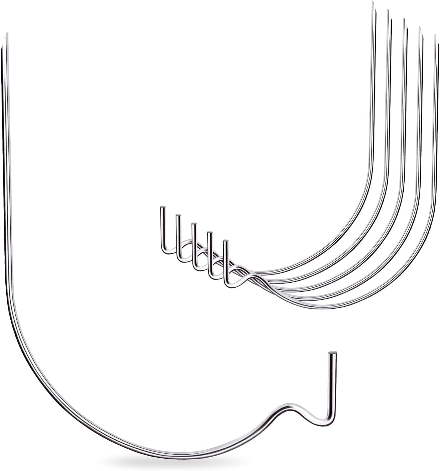JJEAN-Picture Hanger Super Hook 50PCS,High-Quality Steel Picture Hanger Hercules Hooks,Used for Drywall, Wood Wall, Plaster Wall, can Hang Photos, Art, Clock, Mirror