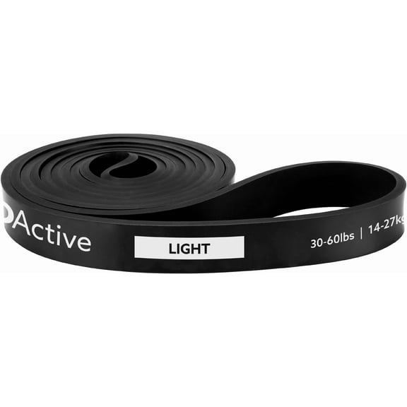JJEAN-Pull Up Assist Band - Resistance Band for Strength Training, Powerlifting, Body Stretching, Crossfit - Exercise Guide Included.