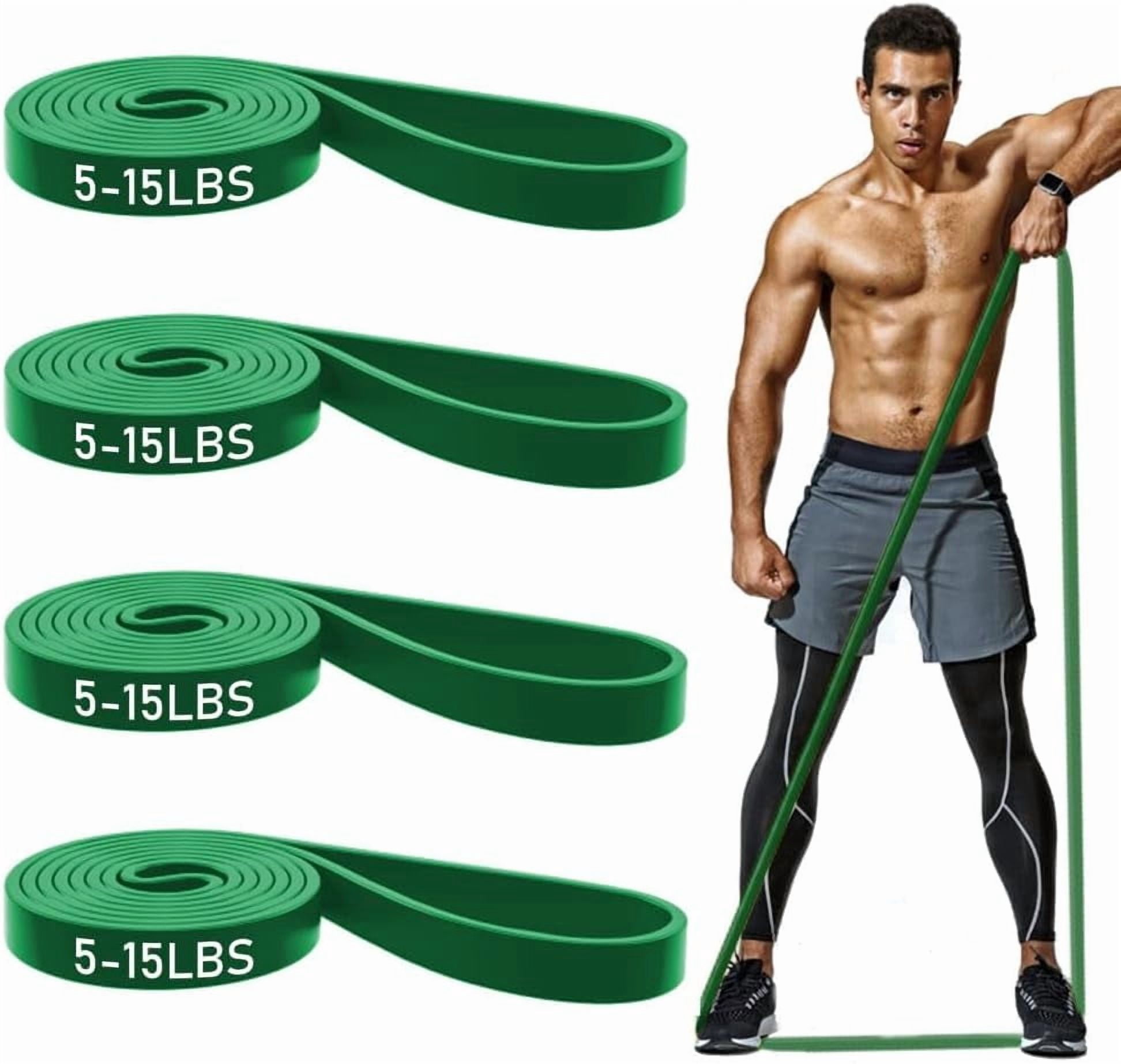 JJEAN-Resistance Band Pull up Band Fitness Exercise Bands Natural Latex for Workout Body Stretch Powerlifting Band Fitness Sport Training at Home/The Gym