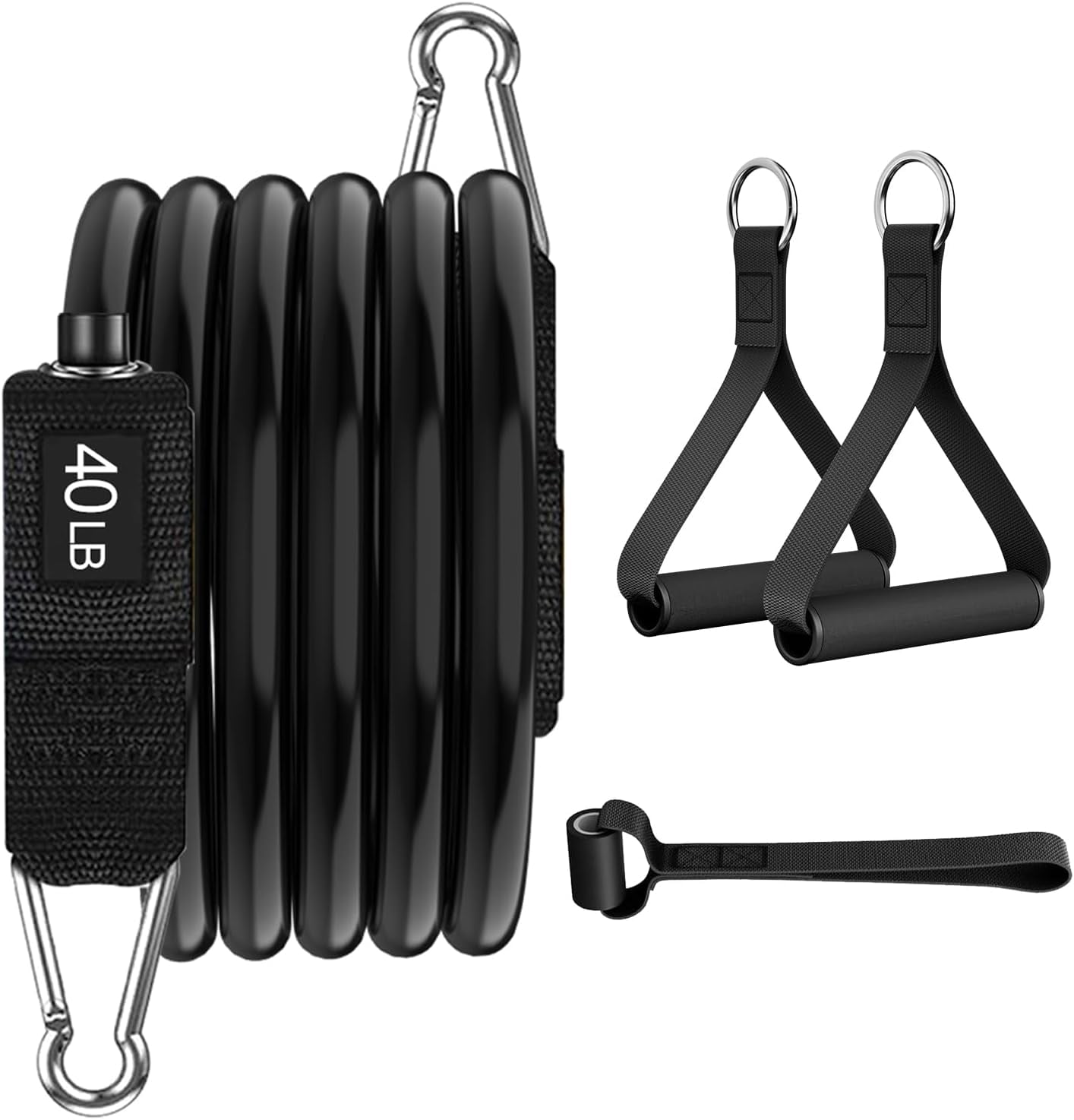 JJEAN-Resistance Bands, One Single Exercise Bands, Workout Bands Resistance Training for Home Workouts Fitness Pilates