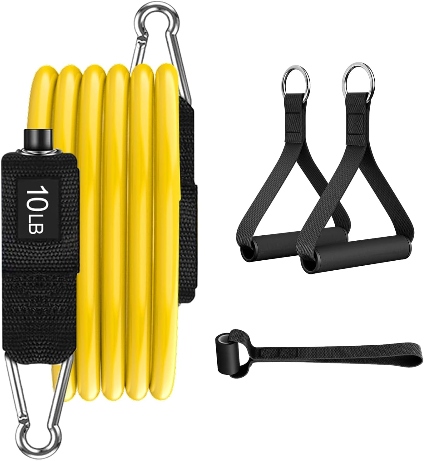 JJEAN-Resistance Bands, One Single Exercise Bands, Workout Bands Resistance Training for Home Workouts Fitness Pilates