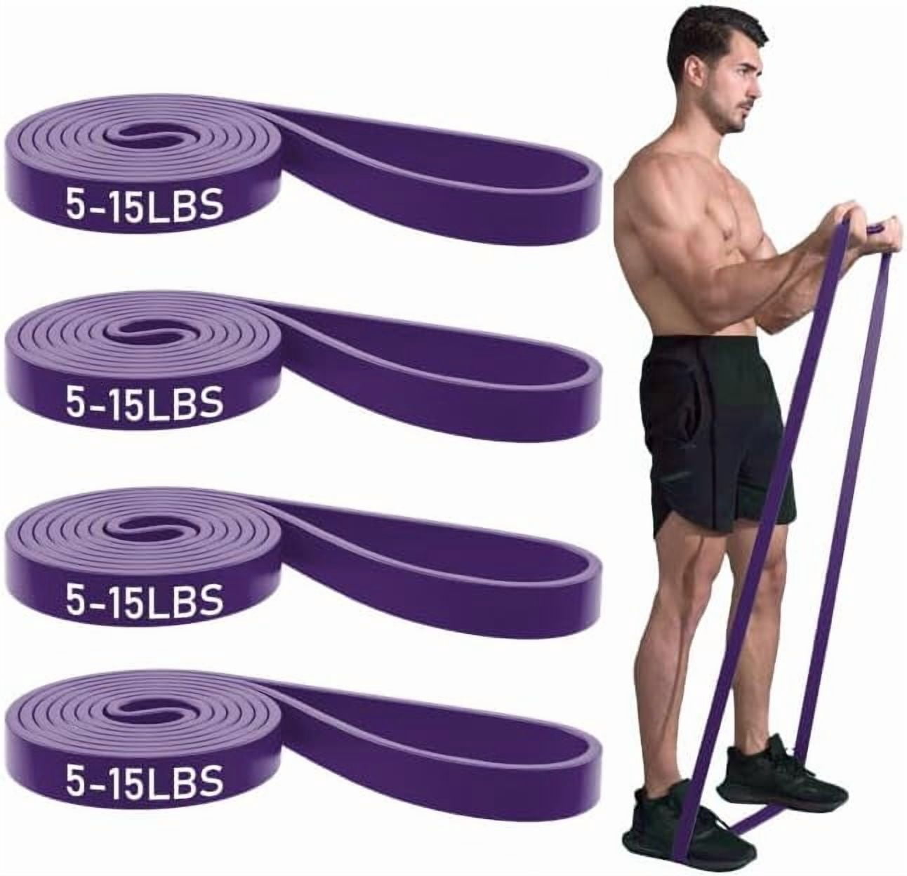 JJEAN-Resistance Bands, Pull Up Bands, Pull Up Assist Band Exercise Bands for Men & Women Working Out, Body Stretching, Physical Therapy, Muscle Training