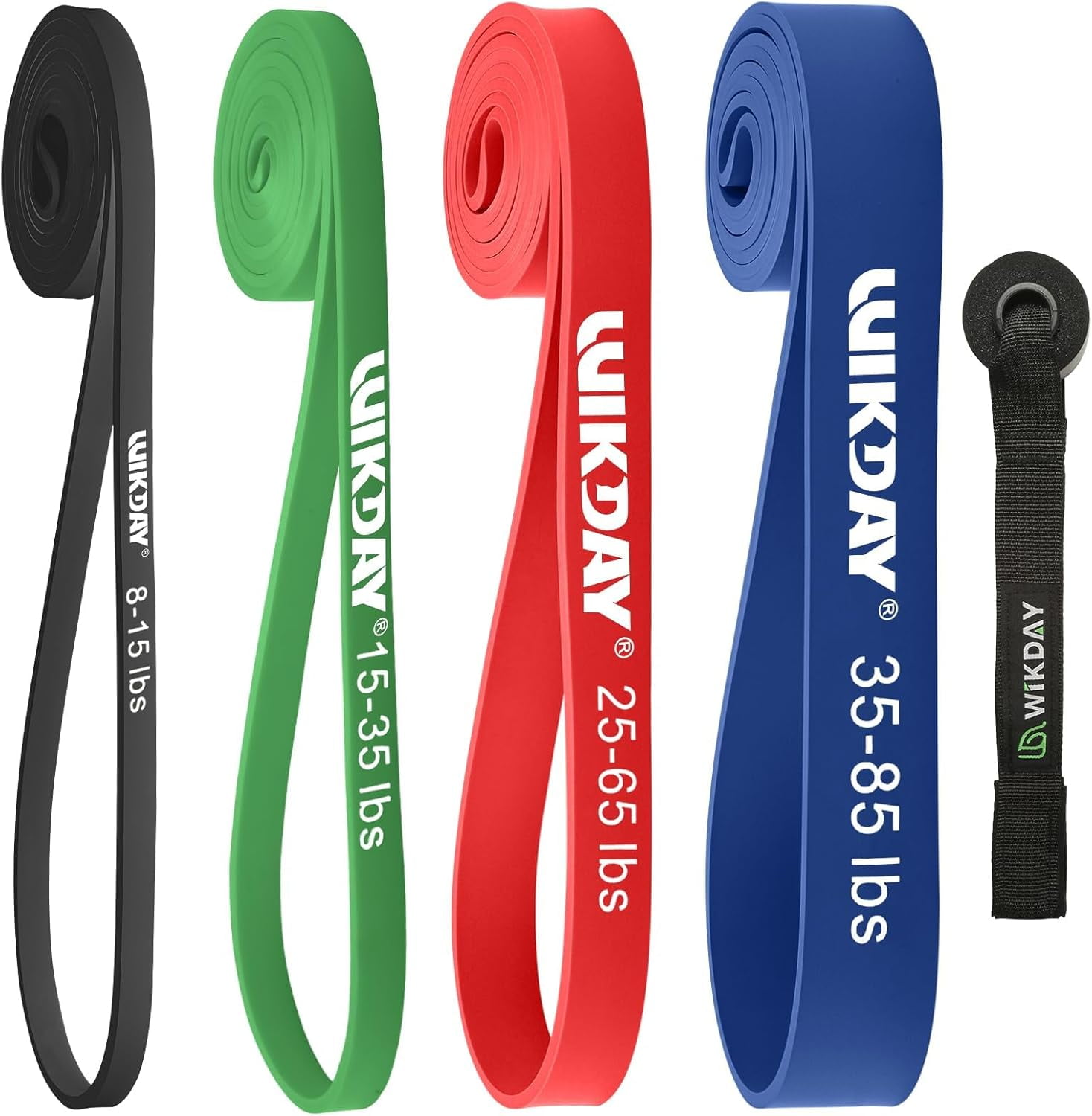 JJEAN-Resistance Bands for Working Out, Exercise Bands, Workout Bands, Pull Up Assistance Bands for Body Stretching Training Physical Therapy Muscle Training for Men & Women