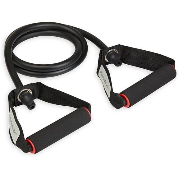 JJEAN-Resistance Tube Full Body Workout, Warm-Up & Strength Training Resistance Bands with Handles, Non-Slip Stretch Bands for Exercise, Fitness Bands for Men & Women