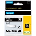 thumbnail image 1 of JJEAN-Rhino Industrial Vinyl Labels | 19 mm x 5.5 m | White Print on Black | Self-Adhesive | for LabelManager & Rhino Label Makers, 1 of 4