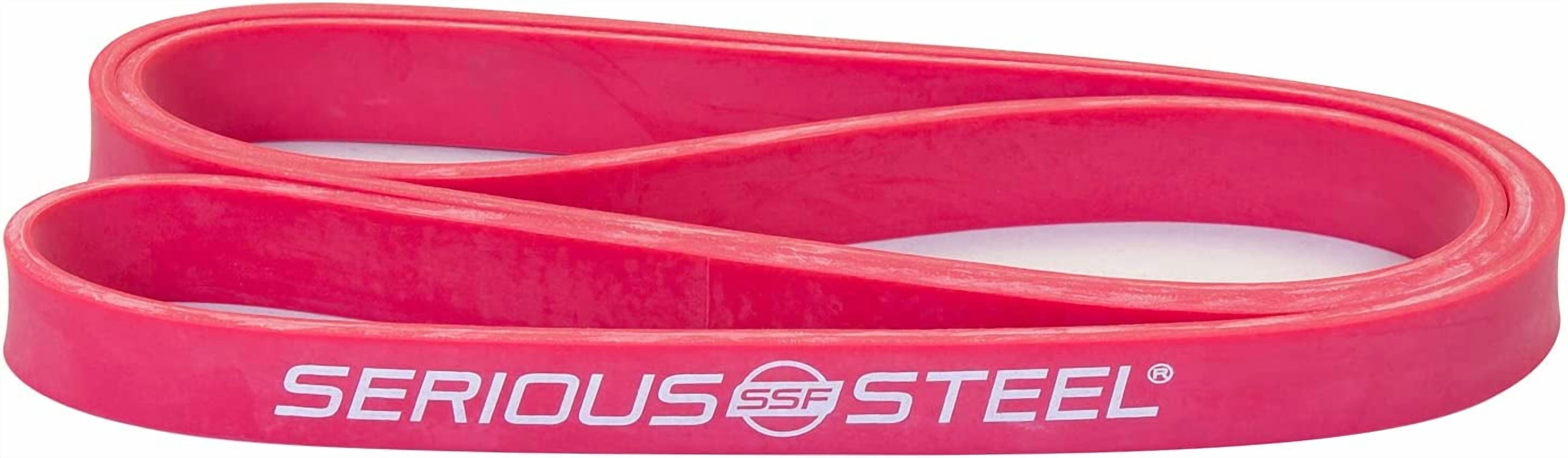 JJEAN-Serious Steel Fitness 32" Resistance Training Bands (Portable Exercise Band System Training Bands- Great for Individuals Under 5'10")