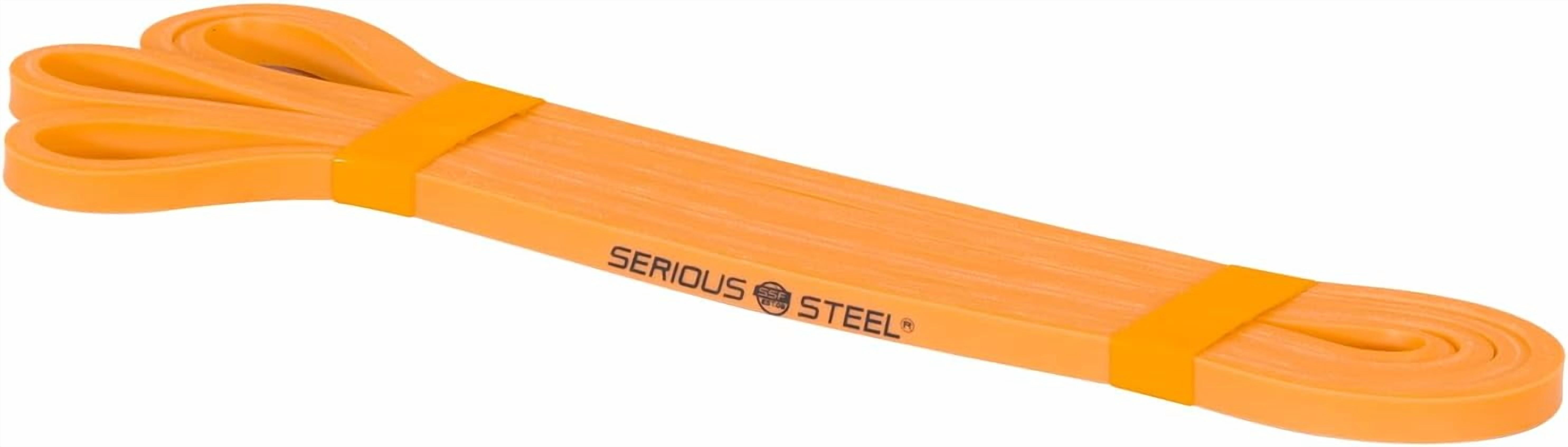 JJEAN-Serious Steel Fitness 37" Resistance Training Bands (Portable Exercise Band System Training Bands- Great for Individuals Looking for Tension Throughout The Exercise)