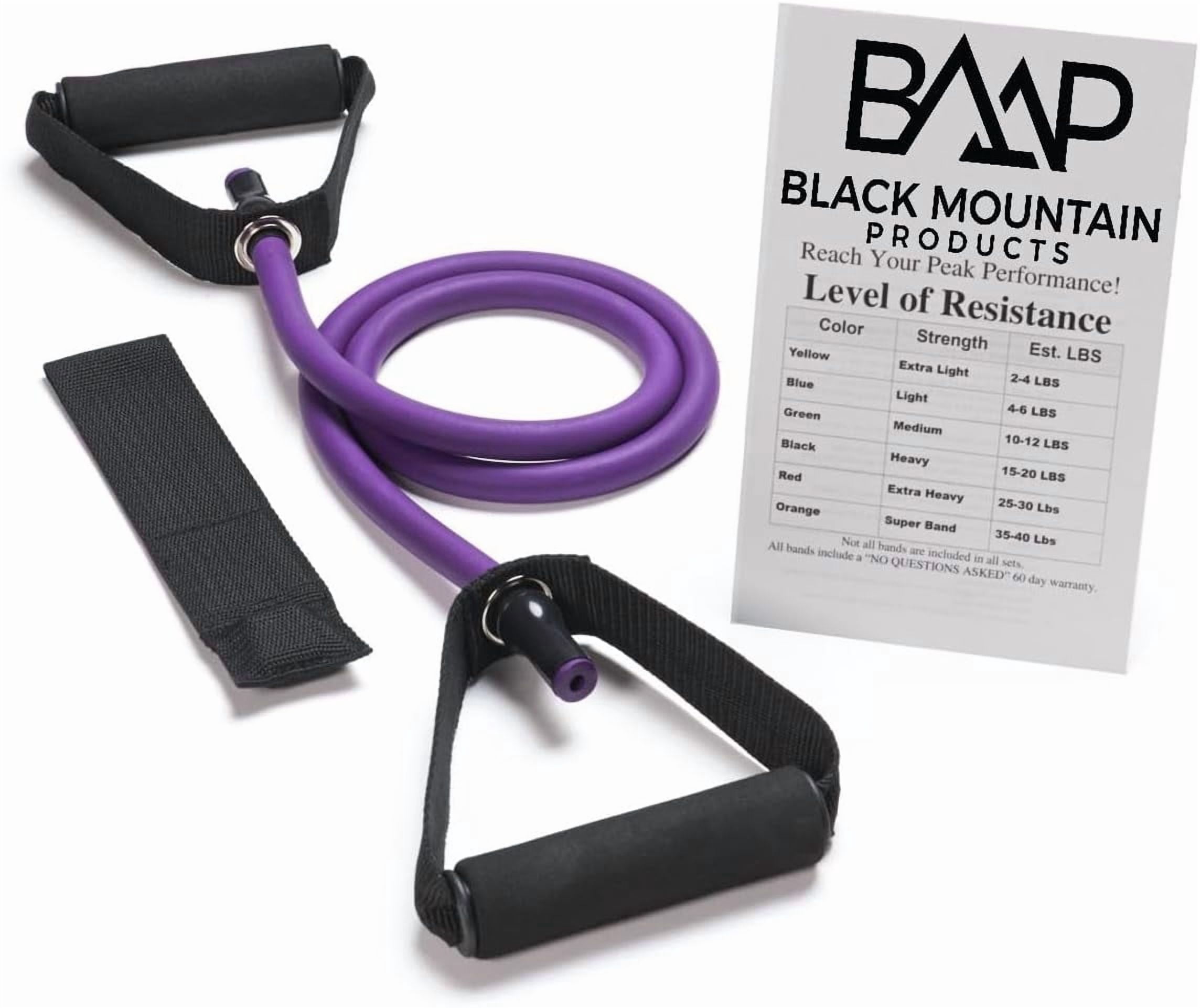 JJEAN-Single Resistance Band - Door Anchor and Starter Guide Included