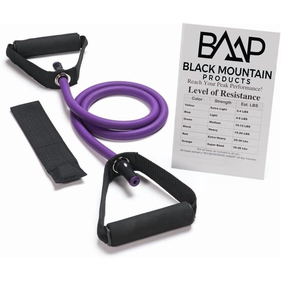 JJEAN-Single Resistance Band - Door Anchor and Starter Guide Included