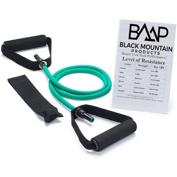 JJEAN-Single Resistance Band - Door Anchor and Starter Guide Included