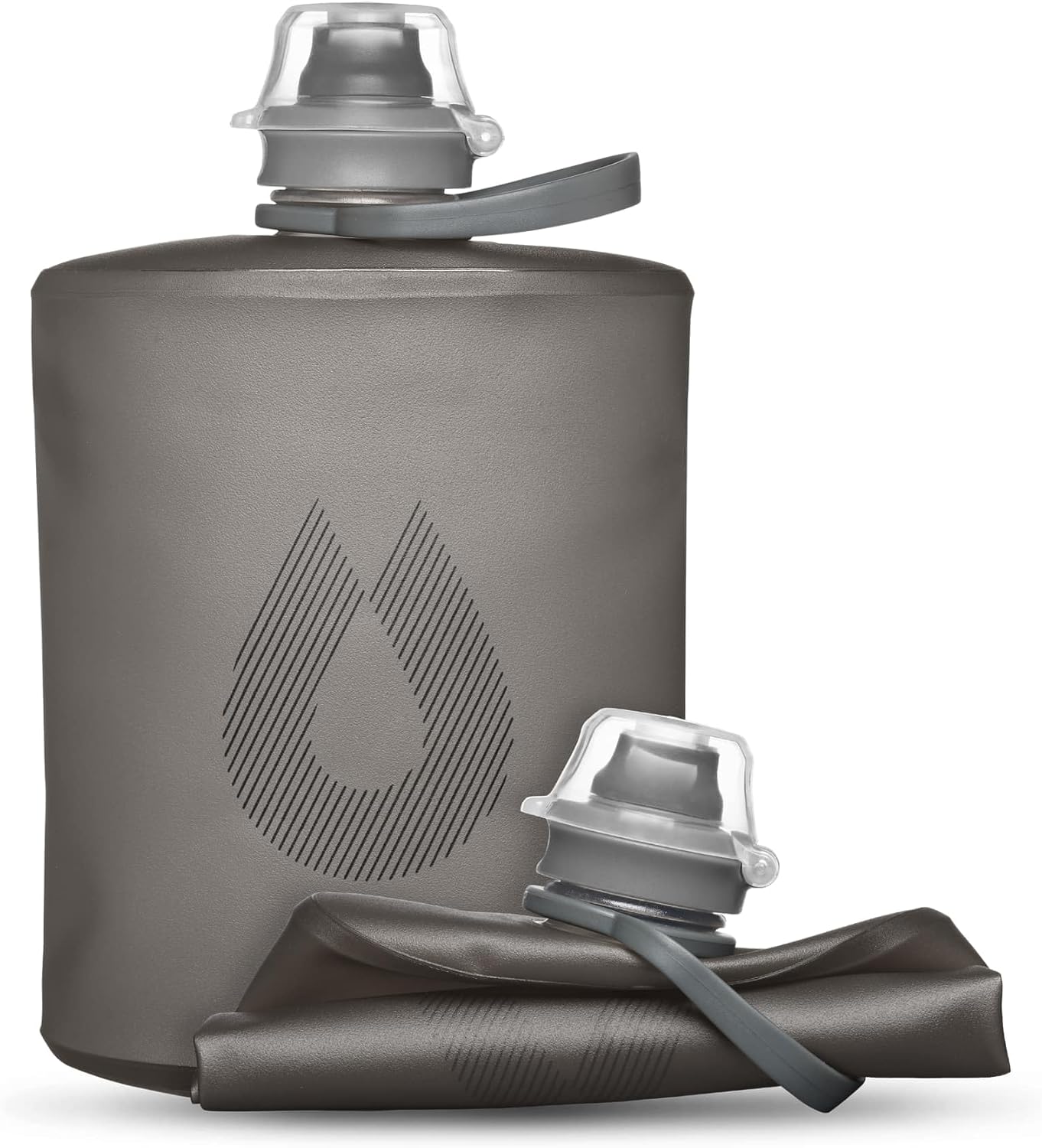 JJEAN-Stow Collapsible Water Bottle – 350ml, 500ml, 1L – Ultralight, Leak-Proof, BPA-Free, Filter Compatible Travel & Hiking Flask