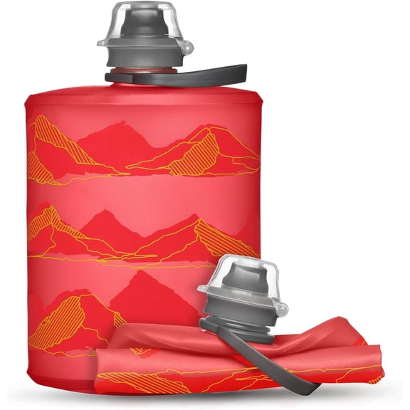 JJEAN-Stow Collapsible Water Bottle 350ml, 500ml, 1L Ultralight, Leak-Proof, BPA-Free, Filter Compatible Travel & Hiking Flask