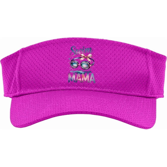 JJEAN-Swim Mama Goggles Water Mom Fan Sport Sun Visor