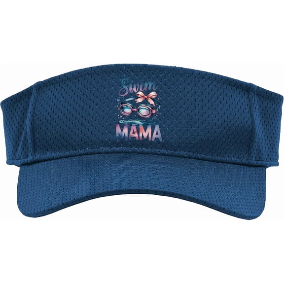 JJEAN-Swim Mama Goggles Water Mom Fan Sport Sun Visor
