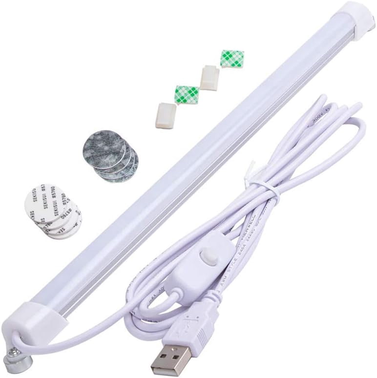 JJEAN-Under Cabinet Led Lighting, 12 Inch Light Strip Bar, Daylight ...