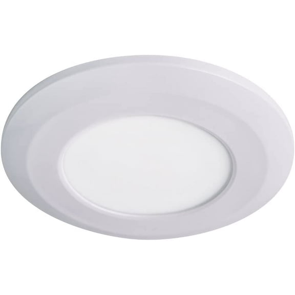 JJEAN-Wafer Thin Under Cabinet LED Puck Light, 2700K, Brilliant White