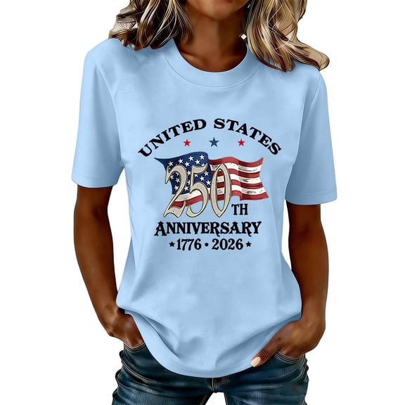 JJHGVB American Flag Shirt for Independence Day Independence Day Shirts American Flag Graphic Tee American Flag Patriotic Shirts Patriotic Independence Day s American Flag Shirts for Light Blue 2XL