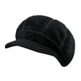 thumbnail image 1 of JJHGVB Autumn And Winter Knitted Hat Female Thermal Hat Knitted Windproof Knitted Hat Female Beanies A1-Black One Size, 1 of 4