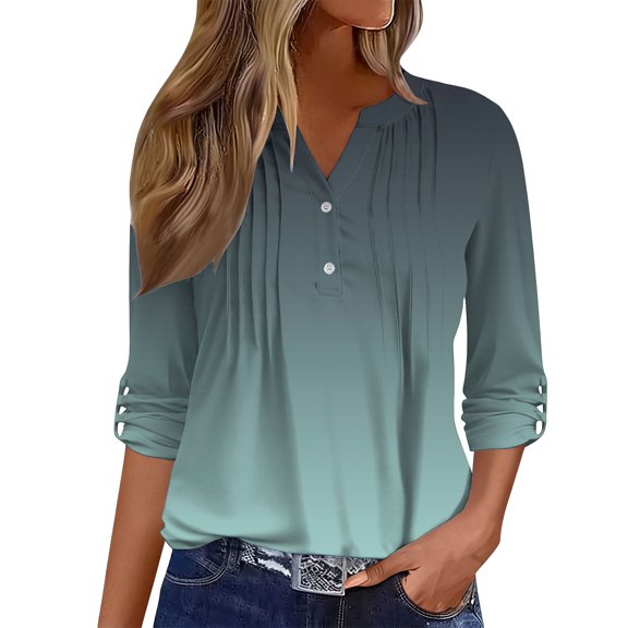 JJHGVB Baggy Shirts Long Sleeve Shirts for Women T Shirts for Women Loose Fit Women's Shirts Womens Sweat Shirts Women Shirt Sweatshirt for Women Gray S