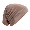 thumbnail image 1 of JJHGVB Bandana Beanie Hats for Women Fashionable Cotton Head Scarf Women's Hats Womens Head Scarf Turbantes Para Mujer Womens Caps H One Size, 1 of 4