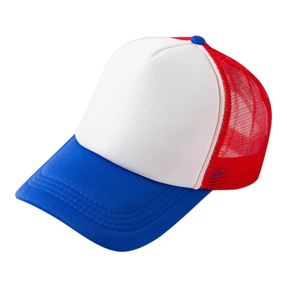 JJHGVB Baseball Cap beach hats Moisture Wicking Caps workout hats sports and outdoors cap fitted hat Men's Athletic Baseball Fitted Cap low brim hiking hat flat cap Hat for Women Blue One Size