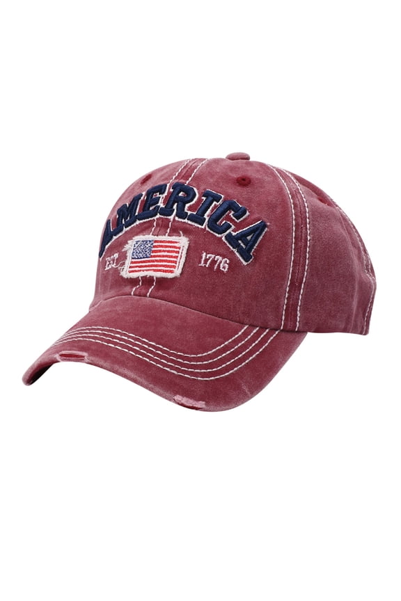 Baseball Cap camping hat sun hats Men's Athletic Baseball Fitted Cap Baseball Cap Ball Caps for Men sports and outdoors cap Classic Baseball Cap fitted hat for Women Red One Size