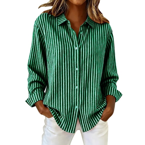JJHGVB Button Down Shirts for Women Ultra Soft Stretch Solid Color Business Casual Tops for Women Casual Tee Dressy Casual Pullover Casual Blouses Lightweight Sweatshirts for Women Green 5XL
