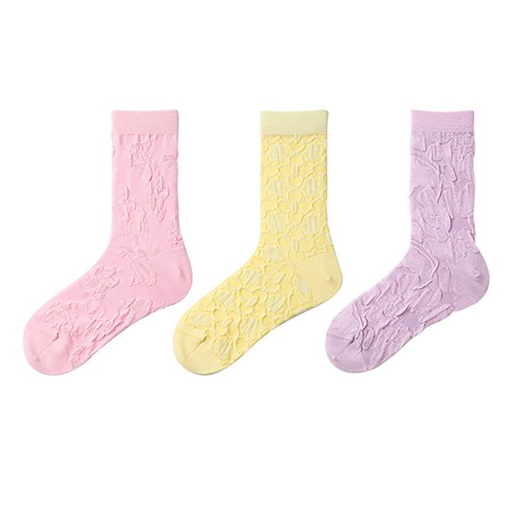JJHGVB Calf Socks for Women Athletic Socks Women's Slouch Socks Women's Sports Socks Thin Socks calf socks for women Grip Socks Soccer plus size socks for women Womens Quarter Socks Pink One Size