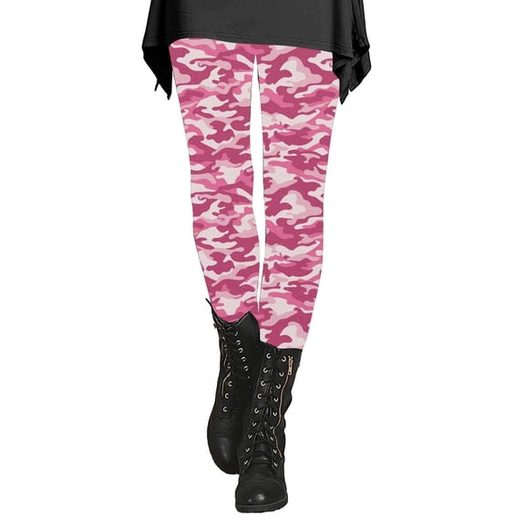 JJHGVB Camo Leggings for Women Fall Leggings Squat Proof Leggings for Women Pantalon Mujer Trousers Women’s Trousers Work Pants for Women Hot Pink L