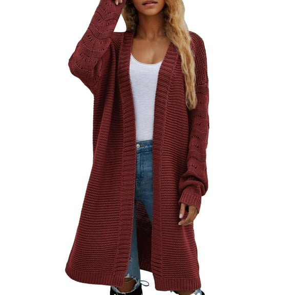 JJHGVB Cardigan Sweaters for Women Long Cardigan Fall Cardigans for Women Sweaters for Women Lightweight Sweaters for Women Womens Cardigans Cardigan for Women Red 2 2XL