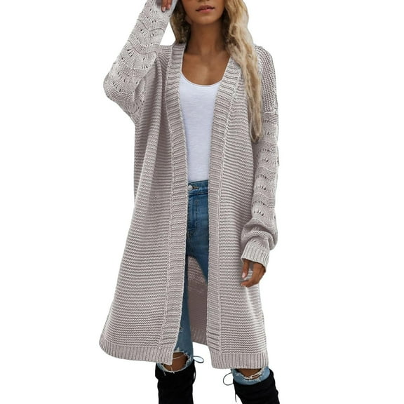 JJHGVB Cardigan Sweaters for Women Long Cardigan Fall Cardigans for Women Womens Fall Sweaters Lightweight Cardigans for Women Ladies Sweaters Lightweight Sweaters for Women Beige 2XL