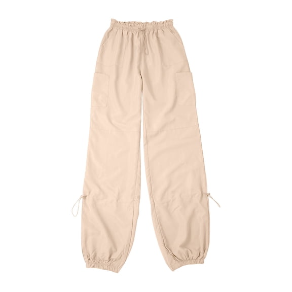 JJHGVB Cargo Pants Women High Waisted Pants Spring And Summer Solid Printed Casual Wide Leg Cotton And Linen Explosion Loose Pants Female Wide Leg Pants Woman Baggy Pants Khaki 3XL