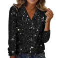 thumbnail image 1 of JJHGVB Carnival Costume Pullover Tops Pullover Sweatshirts for Women Tee Tops T Shirts Loose Fit Tops 2026 Dressy Casual Short Tops Casual Black 1 S, 1 of 4