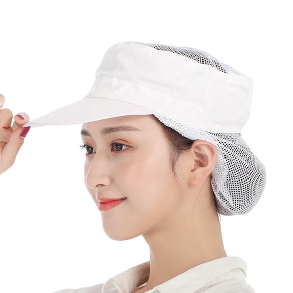 JJHGVB Cooking Cap Chef Hats Adjustable Cooking Hat Elastic Kitchen Baker Caps for Adults White A