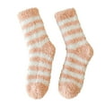 thumbnail image 1 of JJHGVB Crew Socks Fuzzy Socks Warm Christmas Fashion Windproof Printing Mid Tube Socks Long Tube Cotton Winter Socks Orange One Size, 1 of 7