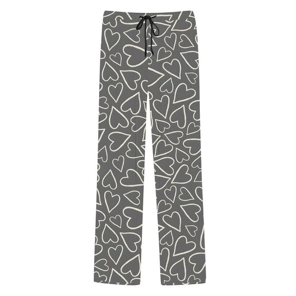 JJHGVB Drawstring Pants Women Pajama Pants Women Fun Pajama Pants Womens Comfy Pants for Woman Women Baggy Pants Sleeping Shorts Women Gray S